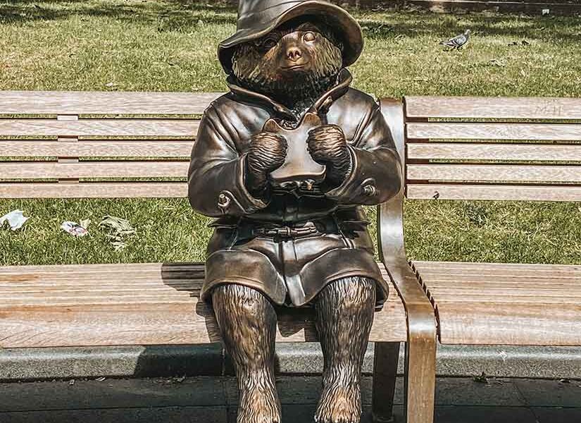 Paddington Bear Statue Leicester Square Film Statues