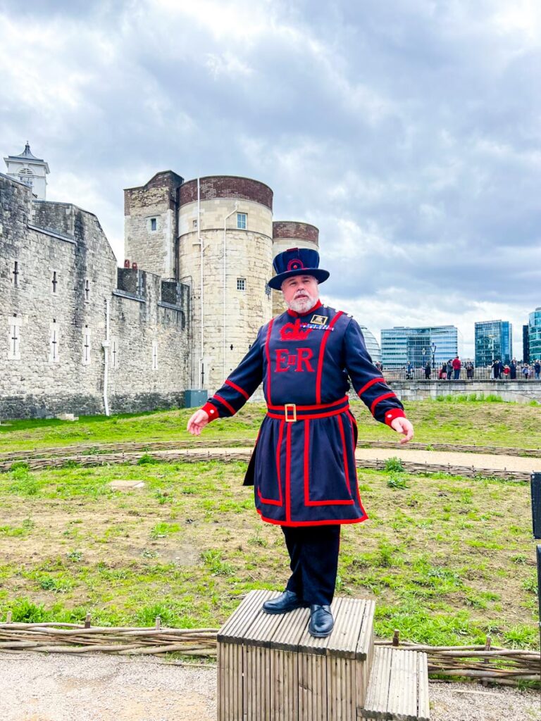 A yeoman Warder at the Tower of London