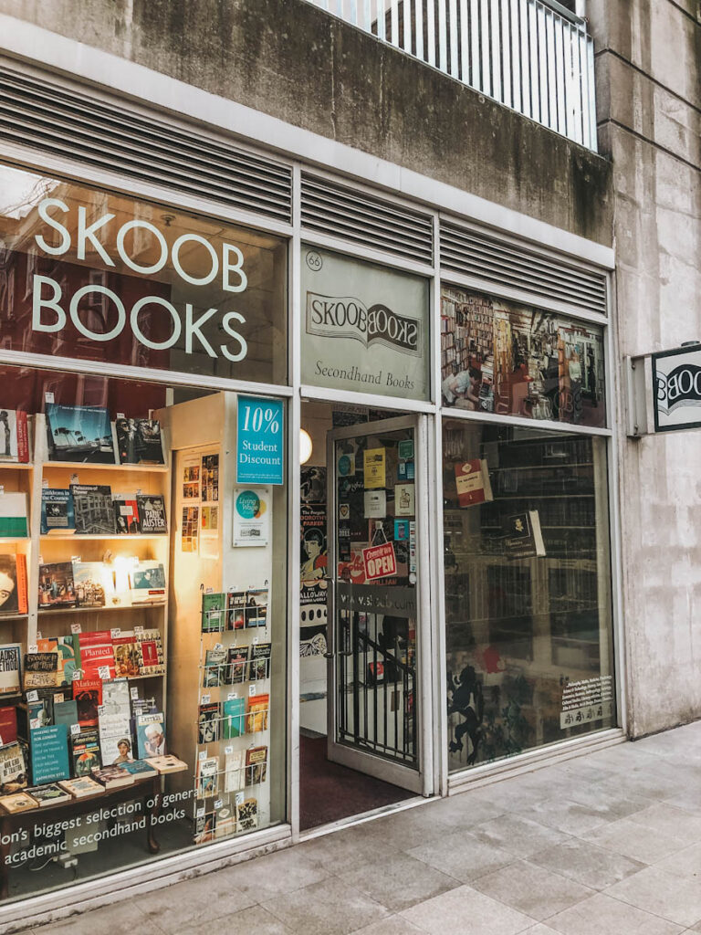 Skoobs book store Brunswick centre